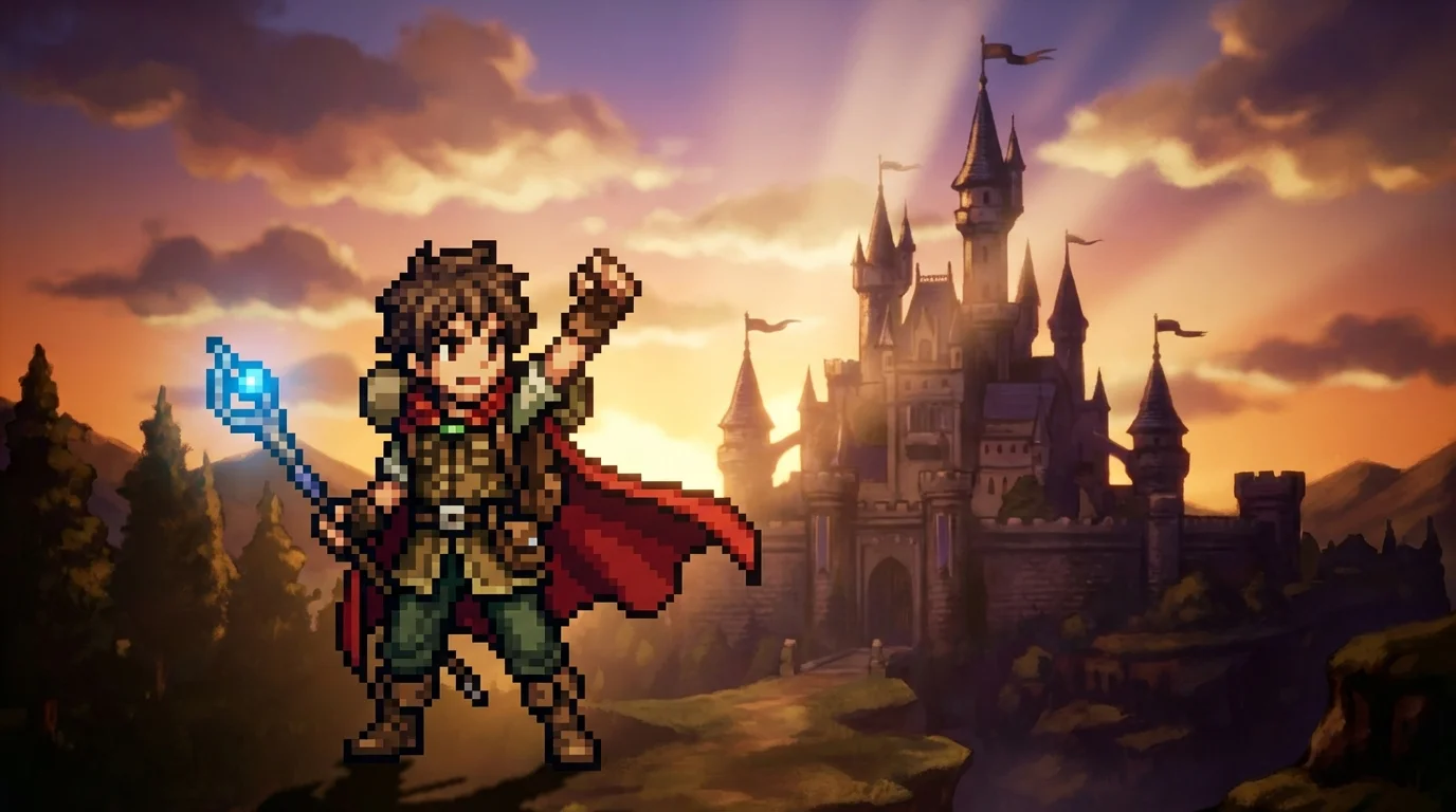 A pixel art adventure